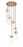 7 Light Chandelier | 7002P5-7R-RB