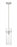 1 Light Pendant | 7002P5-ROD-BN