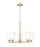 5 Light Chandelier | 7004-5MGLD