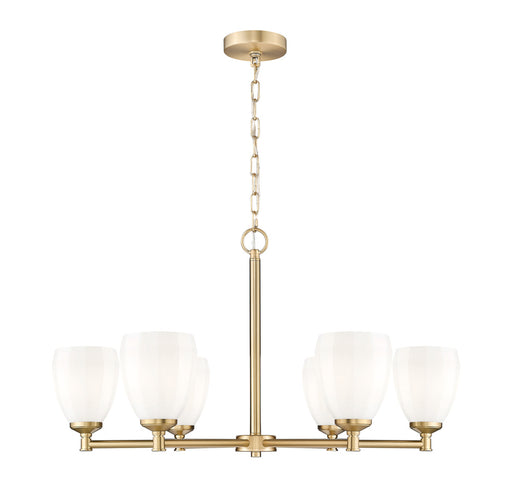 6 Light Chandelier | 7004-6MGLD