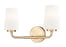 2 Light Vanity | 7005-2V-MGLD