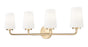 4 Light Vanity | 7005-4V-MGLD
