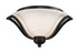 3 Light Flush Mount | 703F3-MB