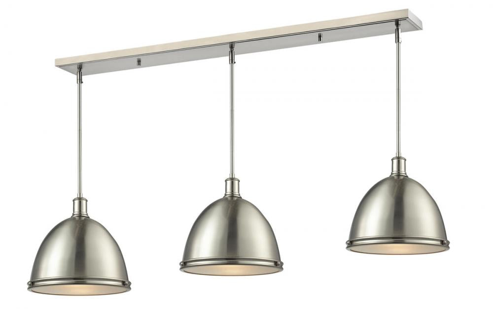 3 Light Linear Chandelier | 710P13-3BN