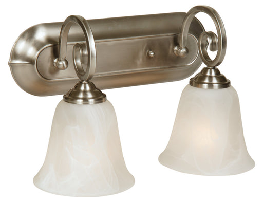 Craftmade Cecilia 2 Light Vanity in Brushed Polished Nickel