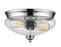 2 Light Flush Mount | 722F2-CH
