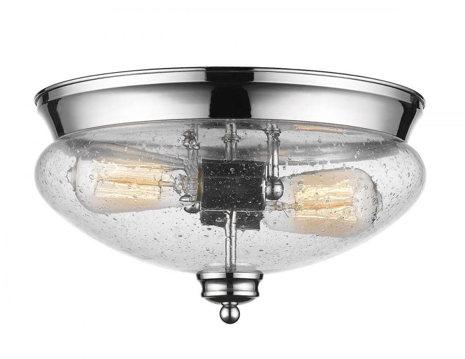 2 Light Flush Mount | 722F2-CH