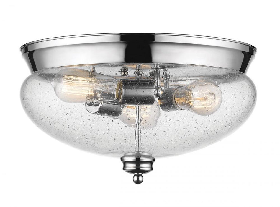 3 Light Flush Mount | 722F3-CH