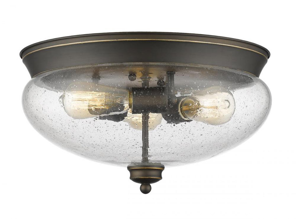 3 Light Flush Mount | 722F3-OB