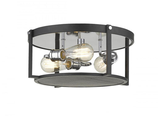 3 Light Flush Mount | 723F15-MB+CH