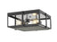 3 Light Flush Mount | 724F15-MB+CH