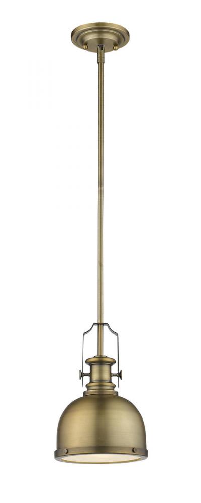 1 Light Pendant | 725MP-HBR