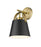 1 Light Wall Sconce | 726-1S-MB+HBR