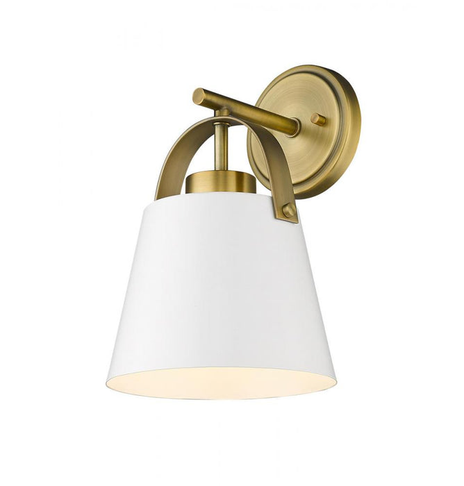 1 Light Wall Sconce | 726-1S-MW+HBR