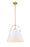 1 Light Pendant | 726P18-MW+HBR