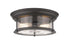 2 Light Flush Mount | 727F13-BRZ