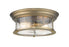 2 Light Flush Mount | 727F13-HBR