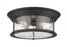 3 Light Flush Mount | 727F16-MB