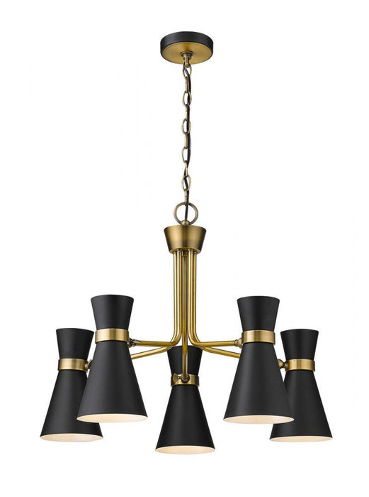 5 Light Chandelier | 728-5MB-HBR