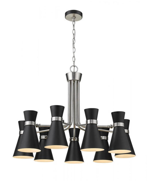 9 Light Chandelier | 728-9MB-BN