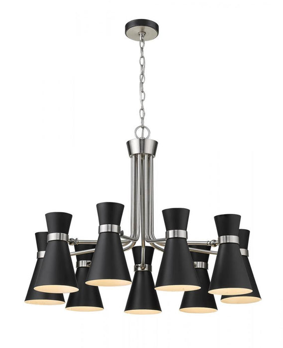 9 Light Chandelier | 728-9MB-BN