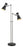 2 Light Floor Lamp | 728FL-MB-BN