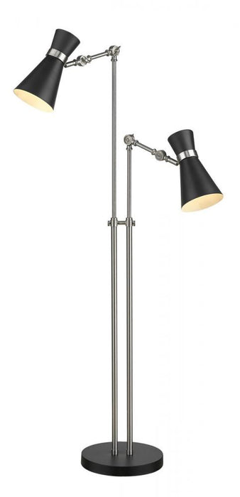 2 Light Floor Lamp | 728FL-MB-BN