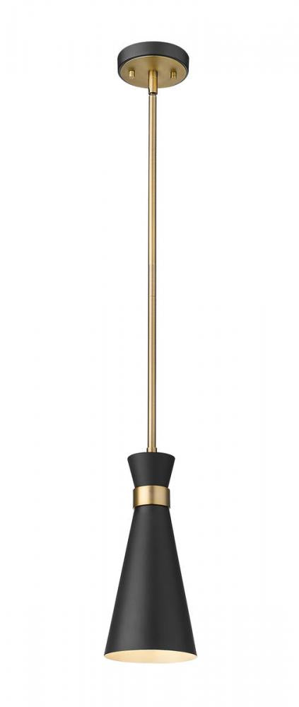 1 Light Pendant | 728MP-MB-HBR