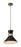 1 Light Pendant | 728P13-MB-HBR