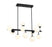 11 Light Linear Chandelier | 730-11L-MB