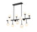 13 Light Linear Chandelier | 730-13L-MB