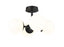 4 Light Semi Flush Mount | 730SF4-MB