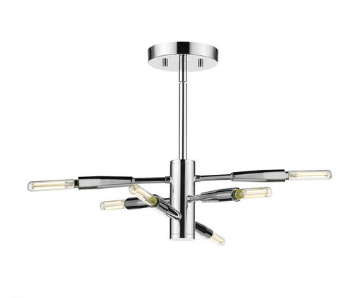 6 Light Semi Flush Mount | 737SF6-CH