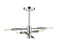 6 Light Semi Flush Mount | 737SF6-CH