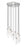 11 Light Chandelier | 740P-11R-BN