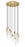 11 Light Chandelier | 740P-11R-RB