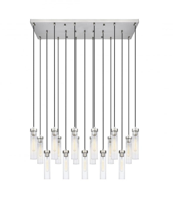17 Light Linear Chandelier | 740P-17L-BN