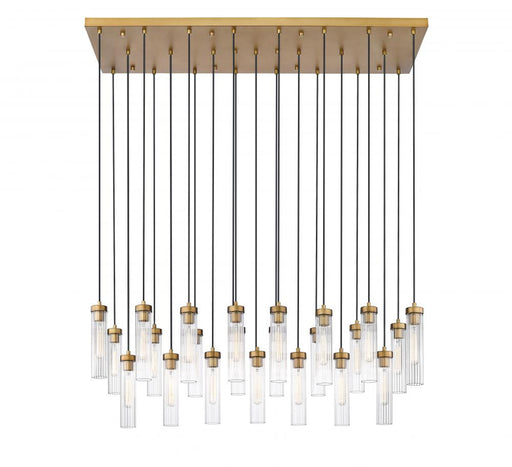 23 Light Linear Chandelier | 740P-23L-RB
