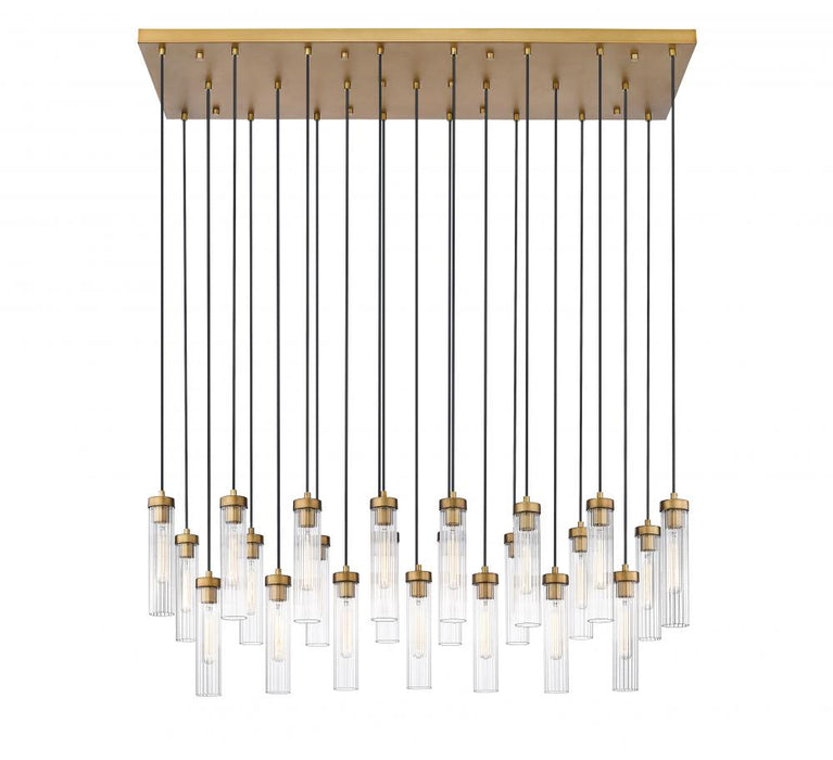 23 Light Linear Chandelier | 740P-23L-RB