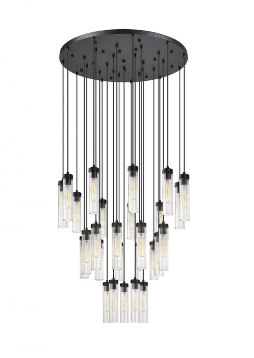 27 Light Chandelier | 740P-27R-MB
