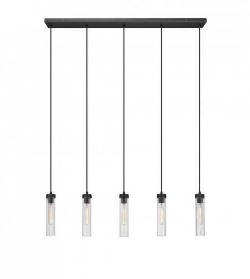 5 Light Linear Chandelier | 740P-5L-MB