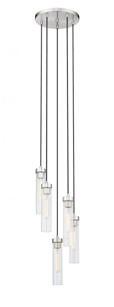 5 Light Chandelier | 740P-5R-BN