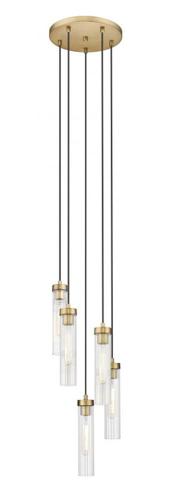 5 Light Chandelier | 740P-5R-RB