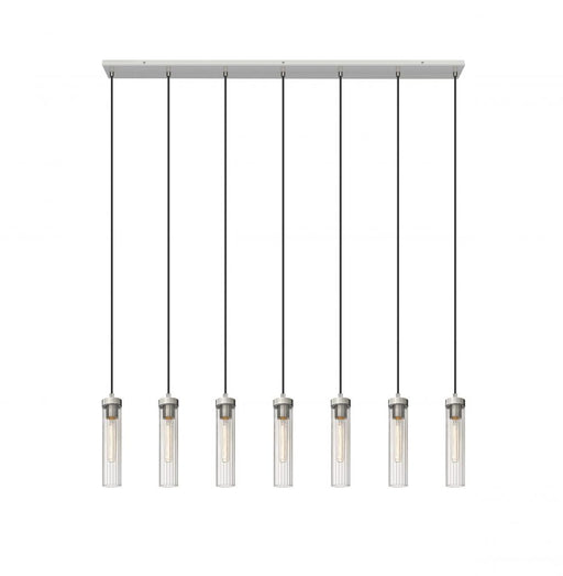 7 Light Linear Chandelier | 740P-7L-BN