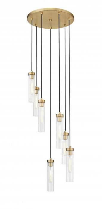 7 Light Chandelier | 740P-7R-RB