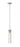 1 Light Pendant | 740P-ROD-BN