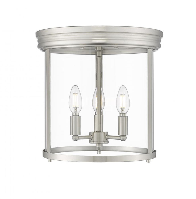 3 Light Flush Mount | 742F13-BN