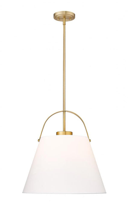 1 Light Pendant | 743P18-HBR
