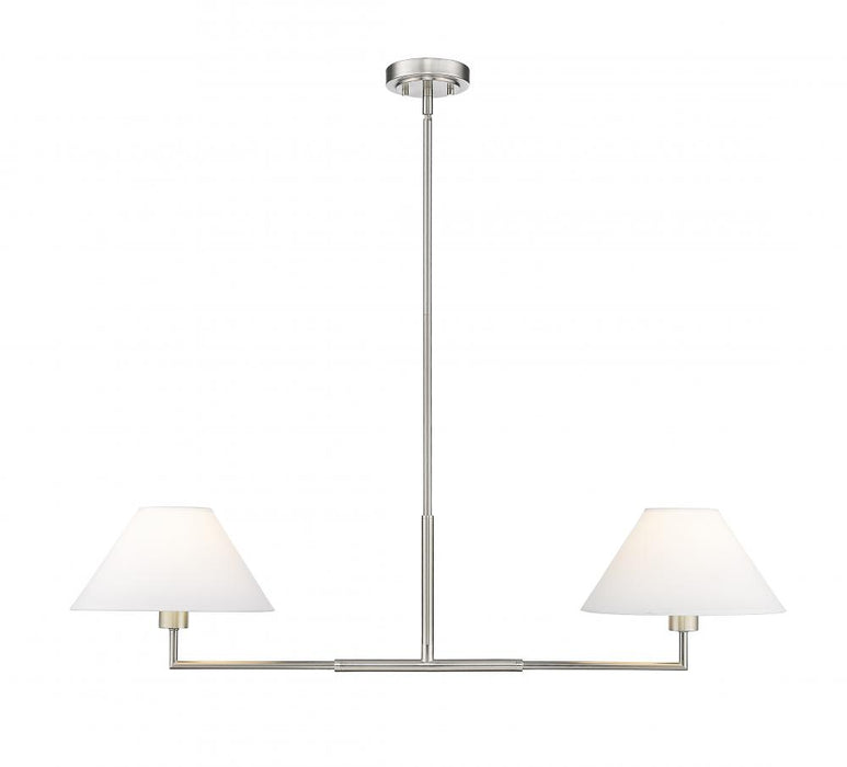 2 Light Chandelier | 744-42L-BN
