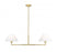 2 Light Chandelier | 744-42L-LG